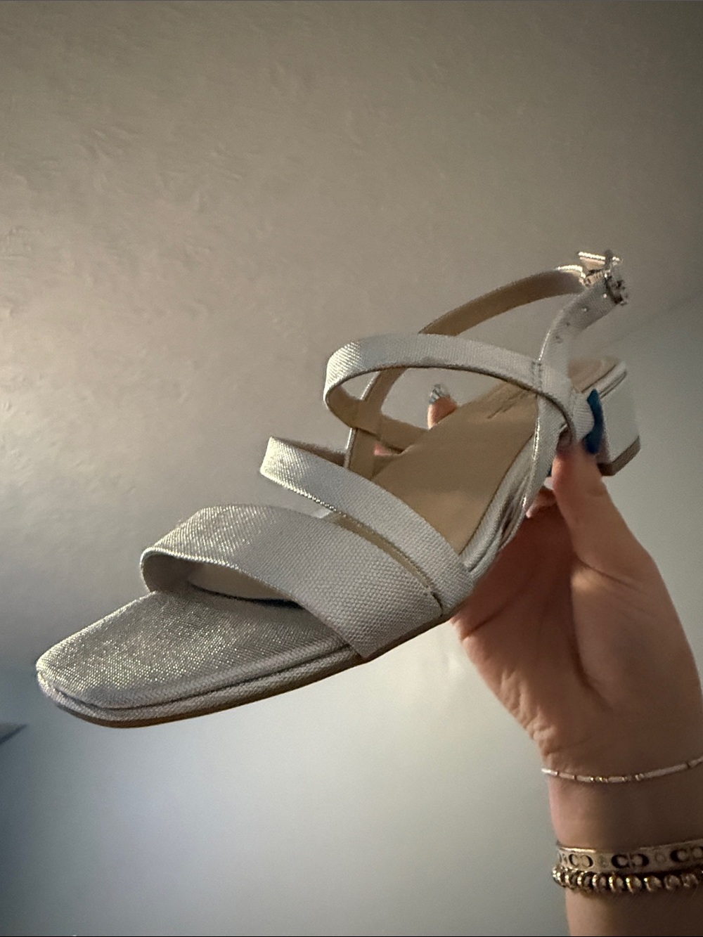 Life Stride Women’s Janet Square Open Toe Slingback Dress Sandals - Picture 4 of 9
